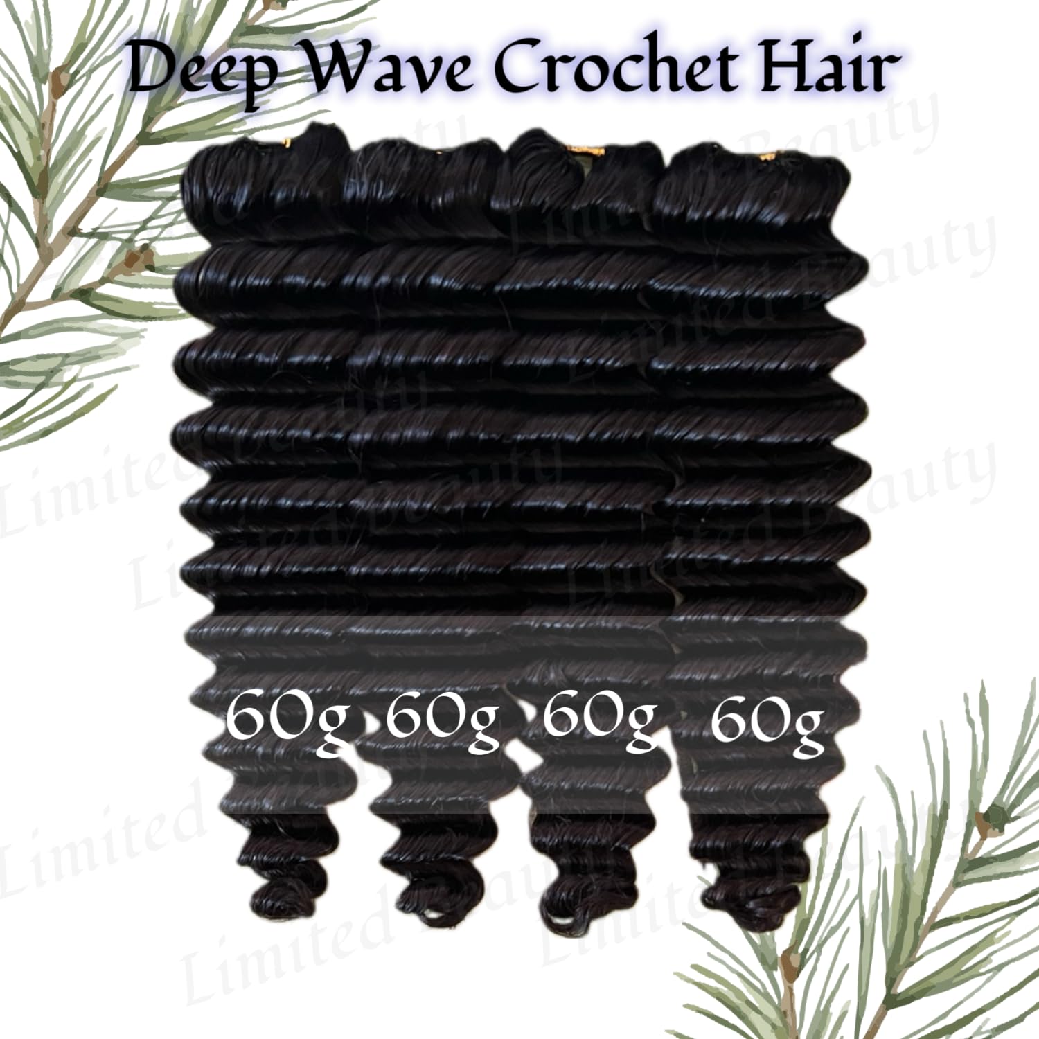 Limited Beauty Virgin Human Hair close-up shows soft texture and authentic feel