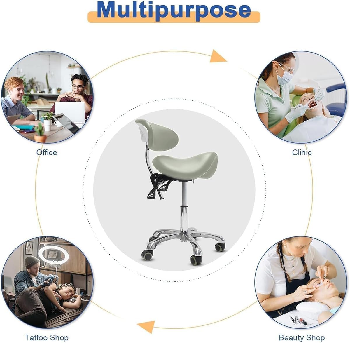 Versatile use in hair salons, dental clinics, tattoo studios, and offices