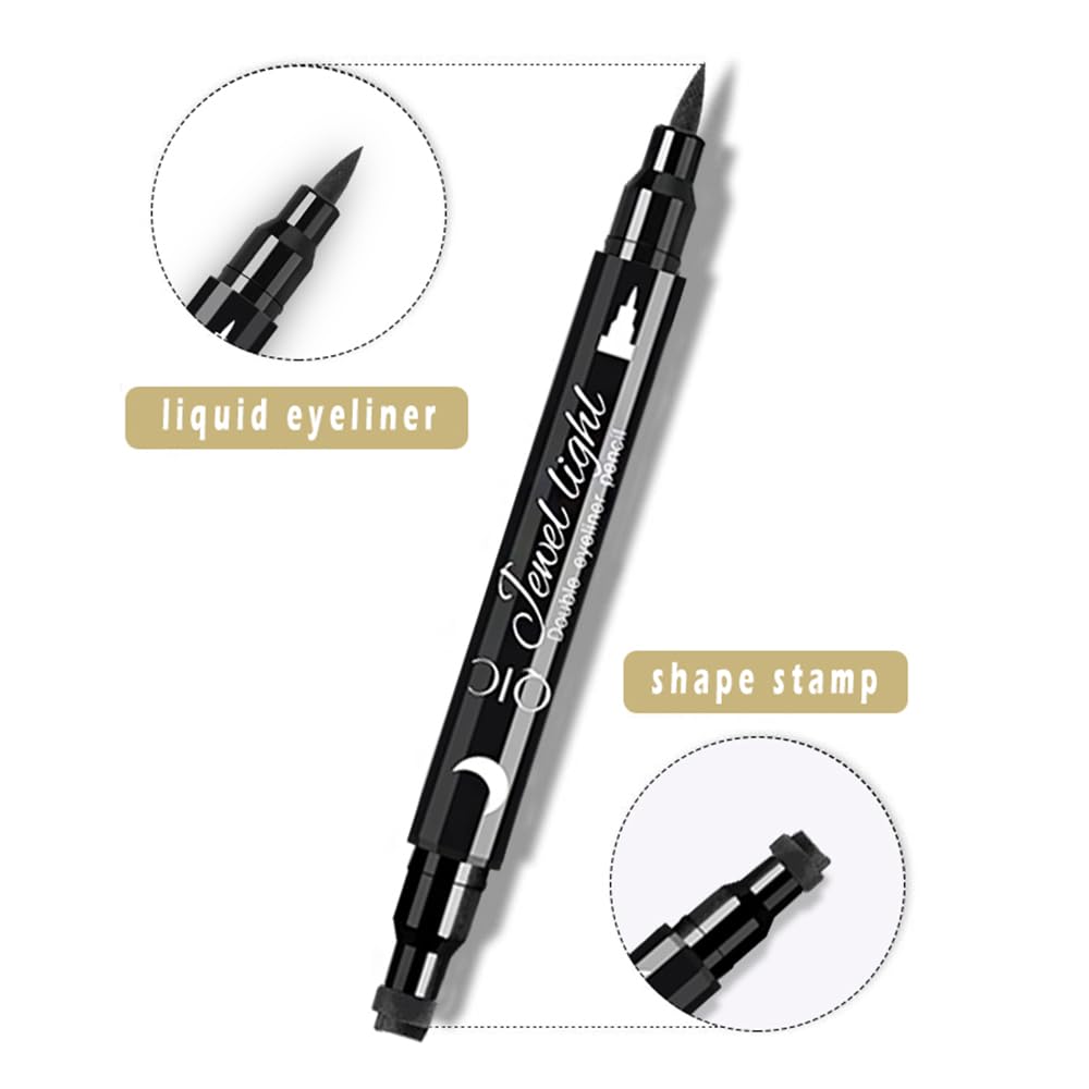 Linble heart stamp and precise liner for cute daily looks