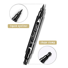 Linble heart stamp and precise liner for cute daily looks