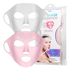 Lindo Silimask on the face preventing sheet mask slippage during skincare.