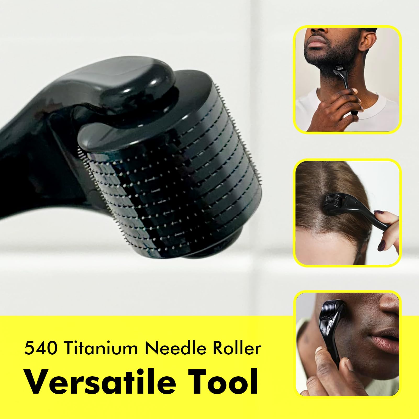 Linduray Skincare ergonomic handle supports comfortable home use and travel.