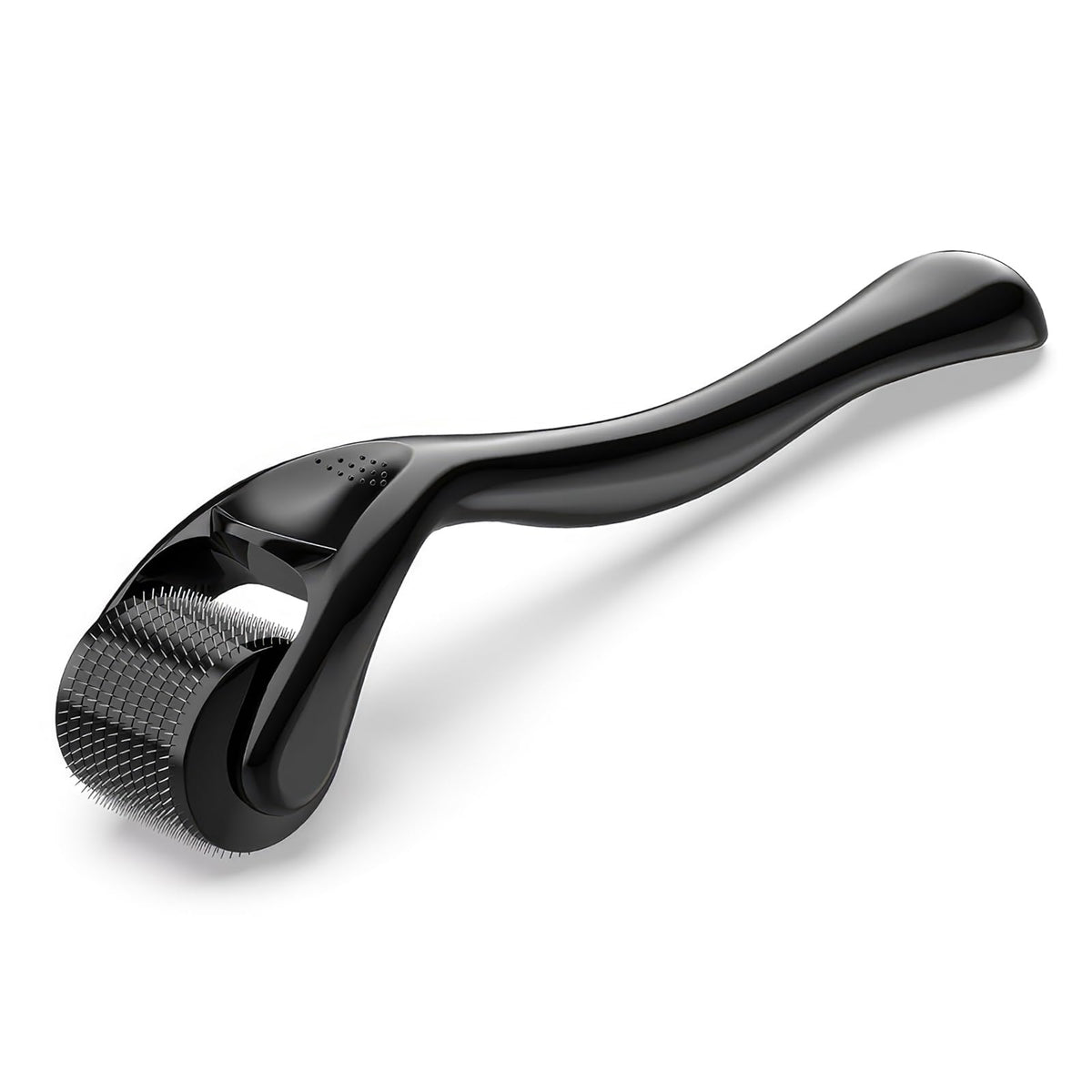 Linduray Skincare Titanium Derma Roller with 540 needles for precise facial treatment.