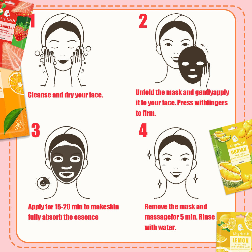 LingHaoLH face mask gift set makes a thoughtful beauty present.