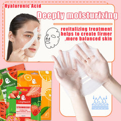 LingHaoLH hydrating masks provide a moisture boost for a refreshed look.