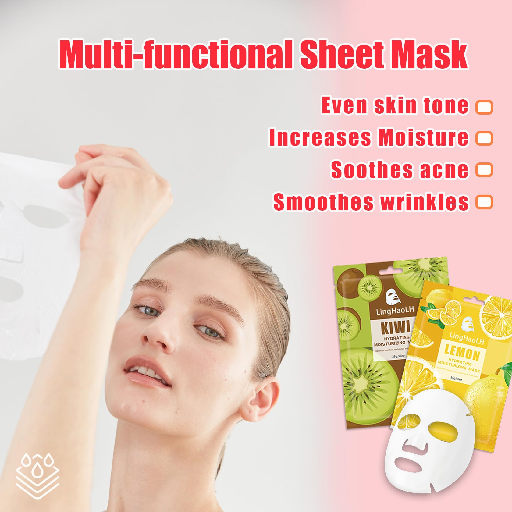LingHaoLH variety masks show different types for personalized care.