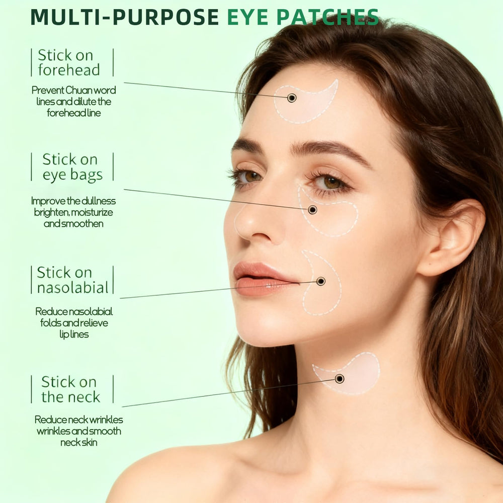 Lingyun Avocado Eye Mask cream swatch shows hydration and balance.