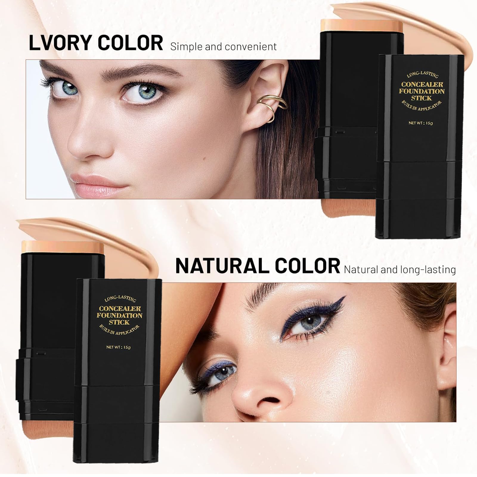 Lingyun built-in brush detail for quick, even application.
