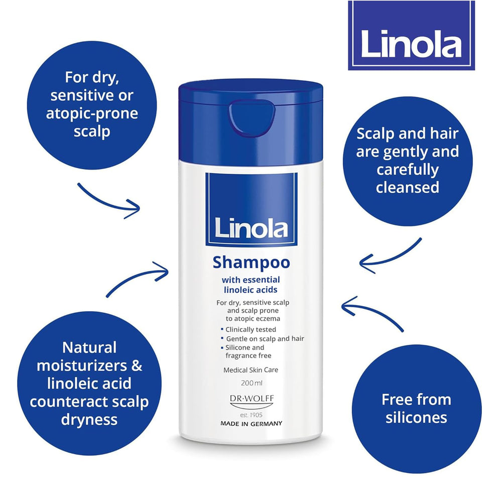 Linola Shampoo ingredient highlight: linoleic acids for balanced hydration