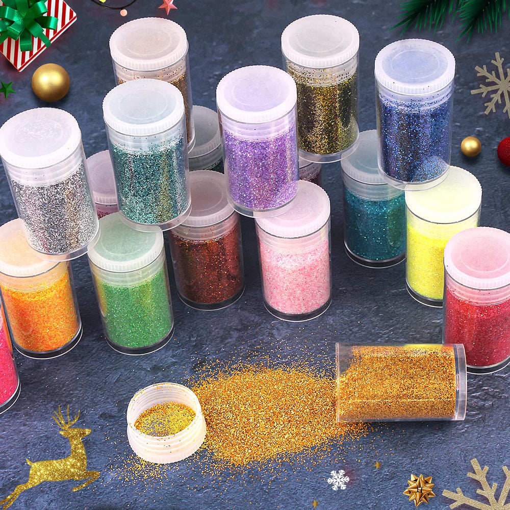 Linwulte cosmetic glitter for body art and makeup with safe formula
