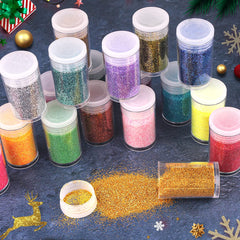 Linwulte cosmetic glitter for body art and makeup with safe formula