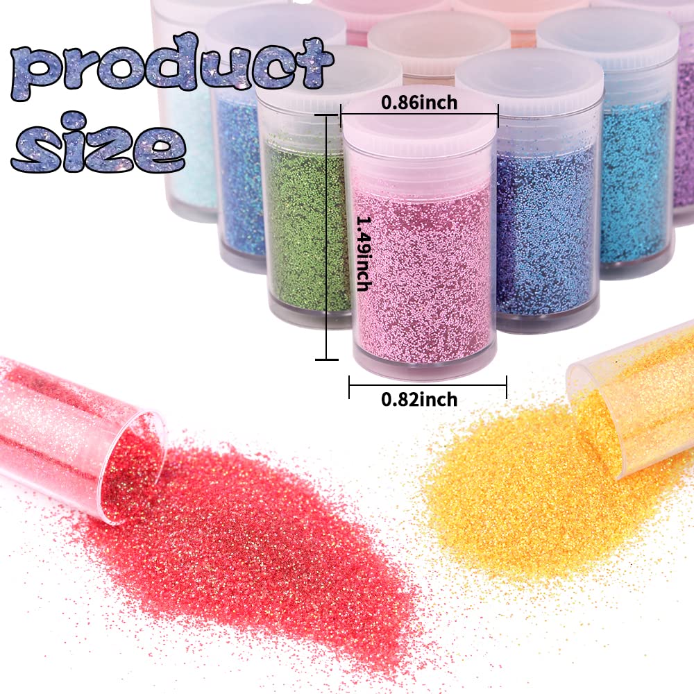 Linwulte epoxy resin glitter for DIY decor and crafts