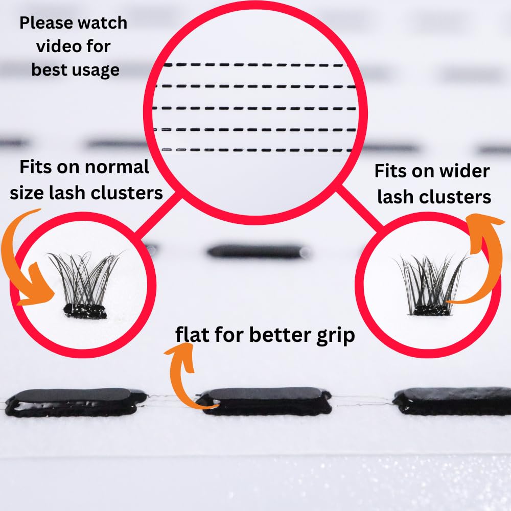LINX Dazhez wide-cluster compatibility for most lash sets