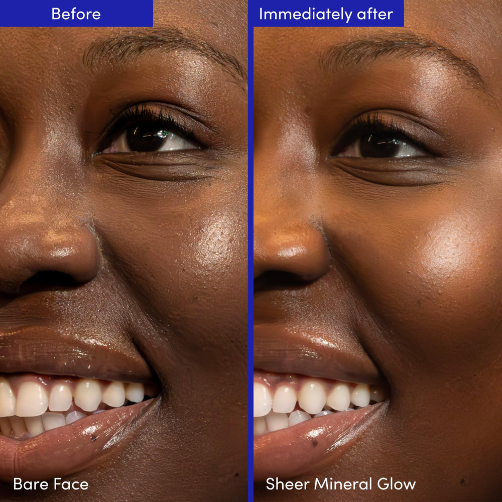 Lion Pose hydration with squalane and glycerin on skin.