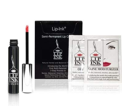 Lip Ink Liquid Trial Kit Guava bottle showing natural color for daily wear