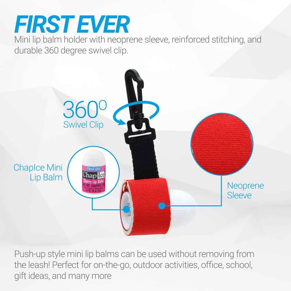 Lip Naturals Bing Cherry balm with compact portability for outdoors