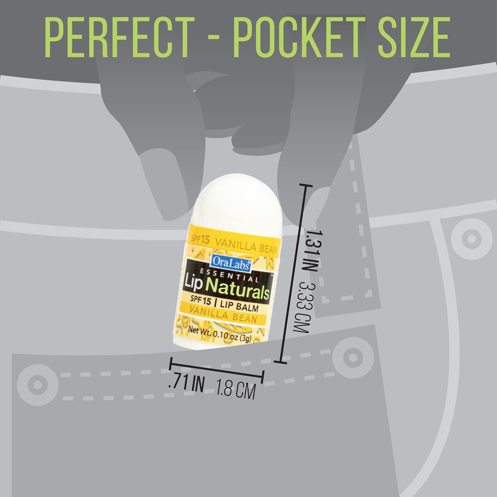 Lip Naturals pocket-friendly balm ideal for purses and pockets