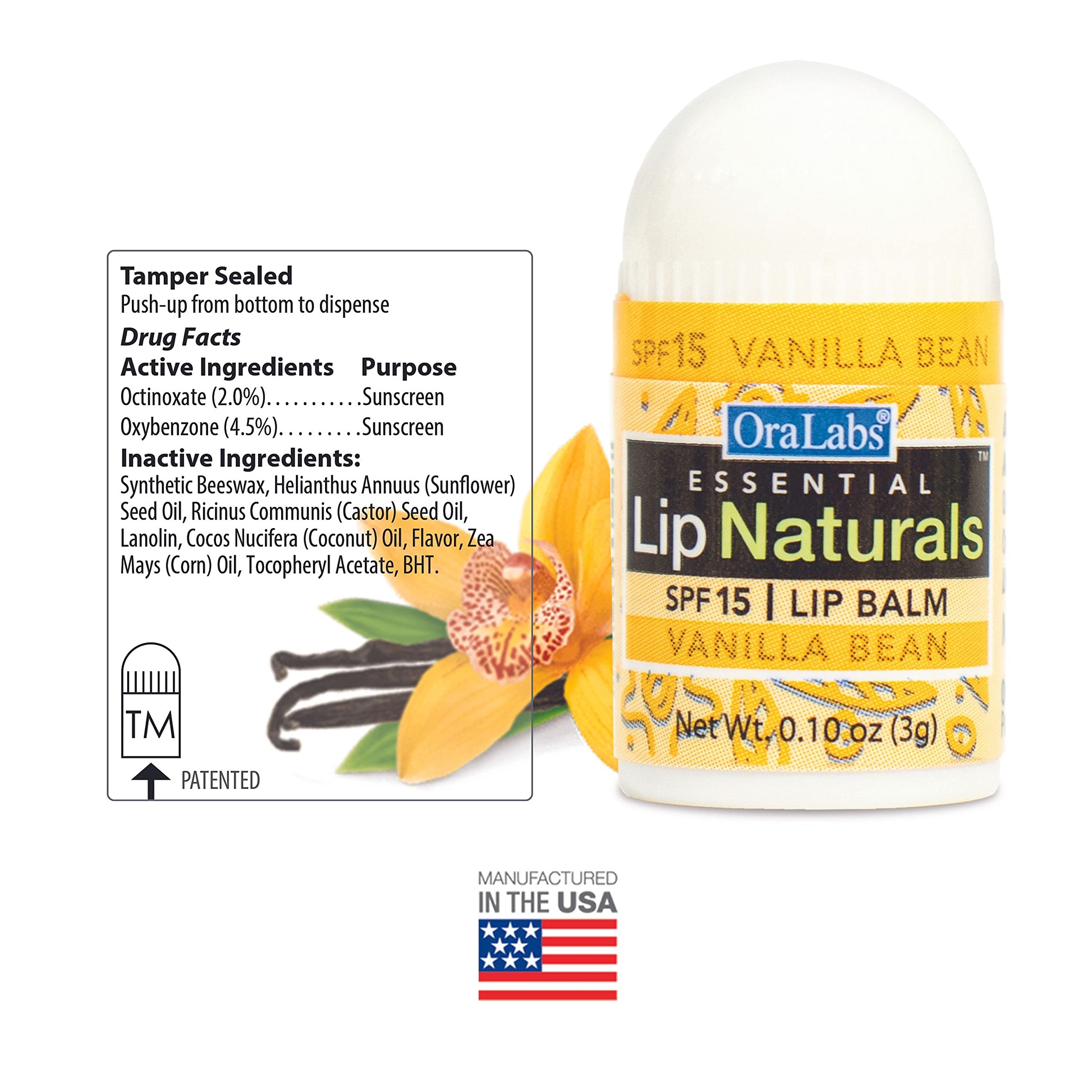Lip Naturals travel pack featuring three flavors for travelers