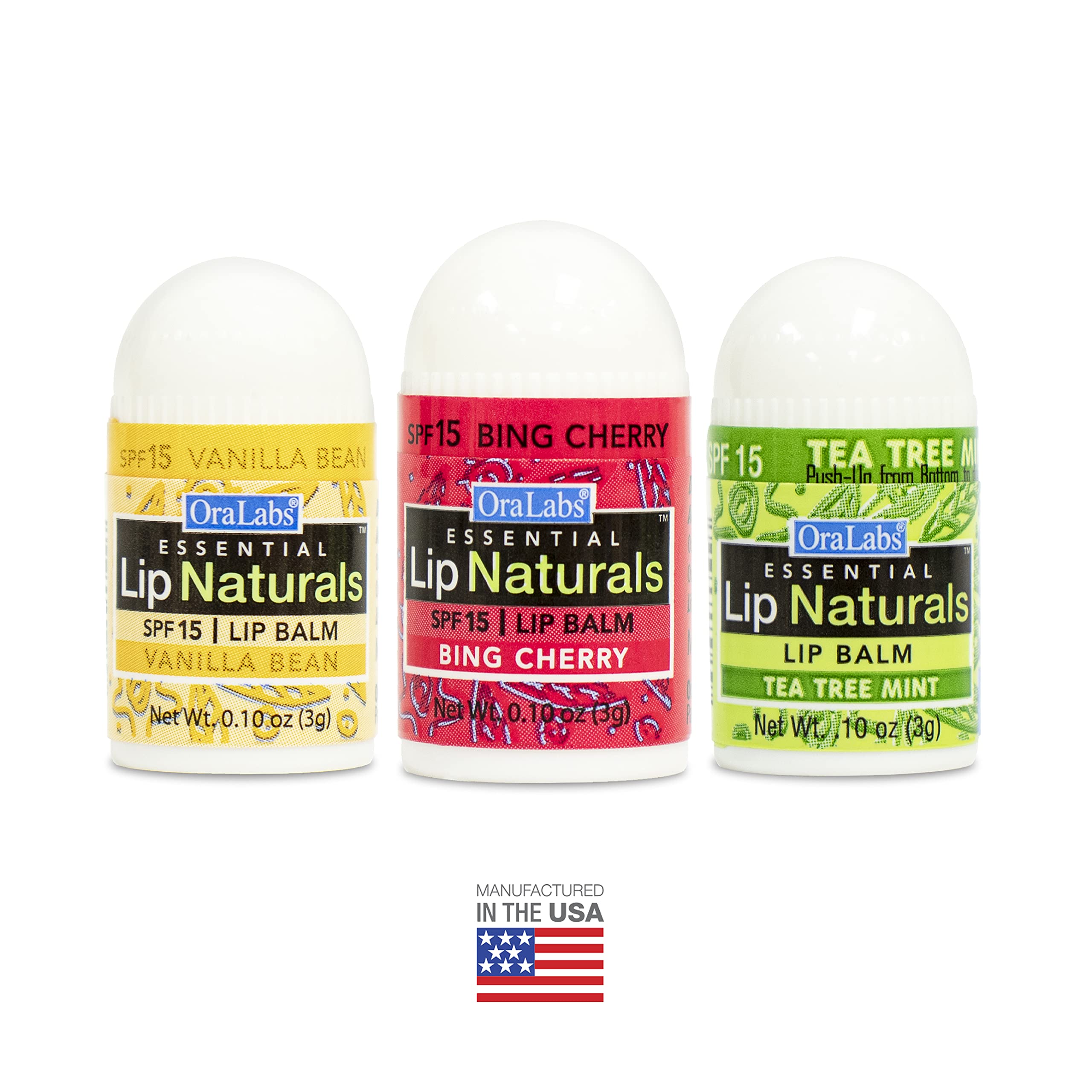 Lip Naturals Vanilla Bean balm for smooth lips and soft aroma