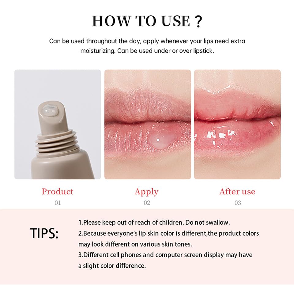Lipbalm Guava close-up emphasizing vibrant tint and soft wear.