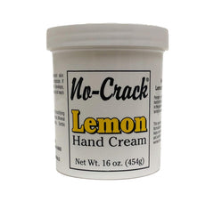 Liphontcta No-Crack Lemon Hand Cream jar soothes dry hands.