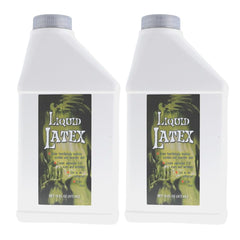 Liquid Latex Fashions 2-pack 16oz bottles for versatile special effects projects.