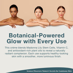 Lira Clinical BIO Caviar Crème application swirl demonstrates creamy consistency.
