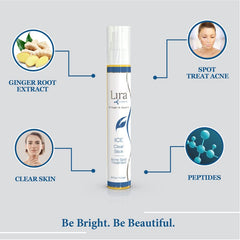 Lira Clinical ICE Clear Stick includes collagen peptides for skin hydration.