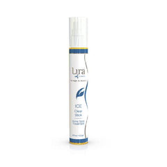 Lira Clinical ICE Clear Stick targets a pimple with salicylic acid for fast relief.