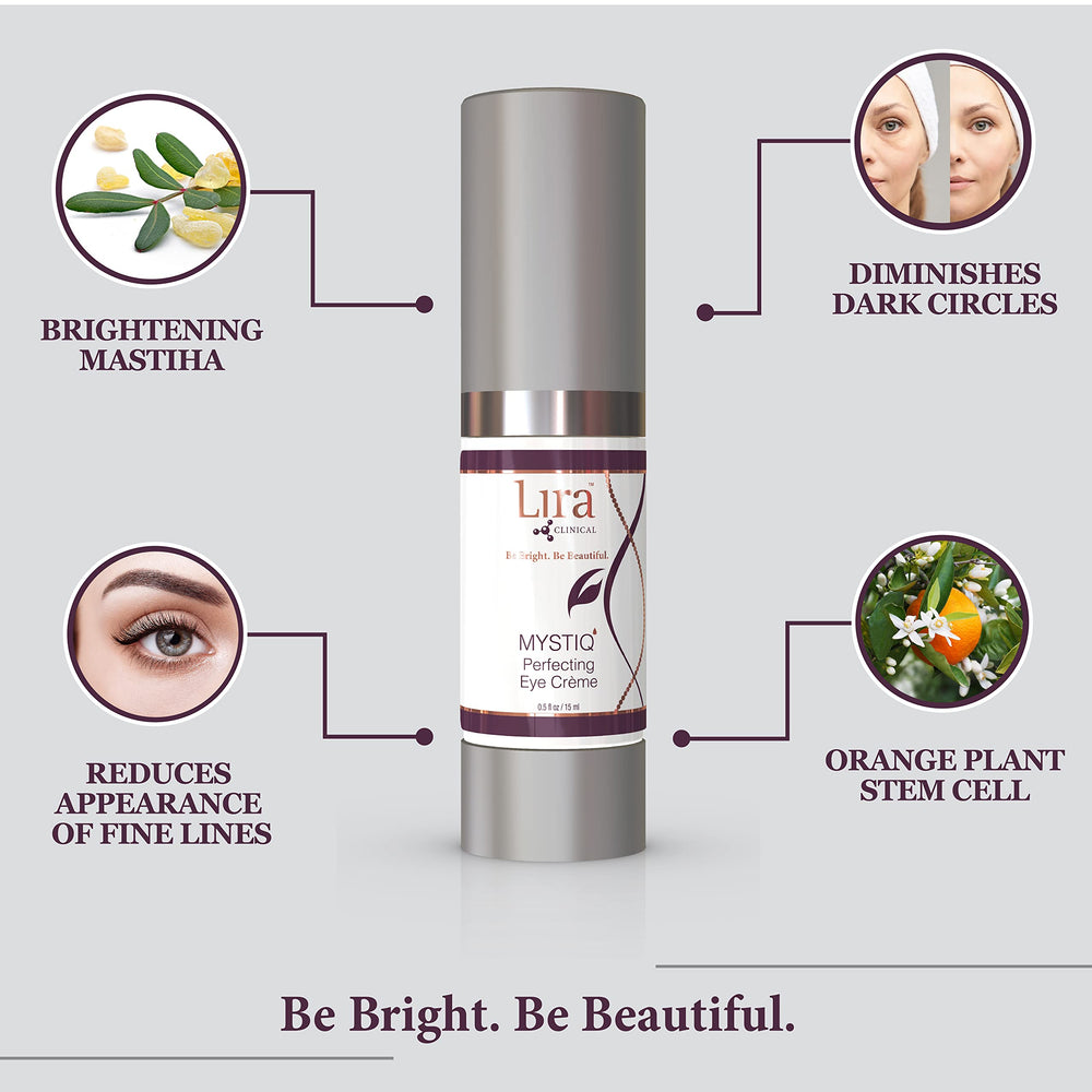Product packaging image emphasizes premium formula from skincare professionals at Lira Clinical.