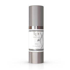 Lira Clinical PRO Firming Serum bottle with pump for targeted hydration and firming