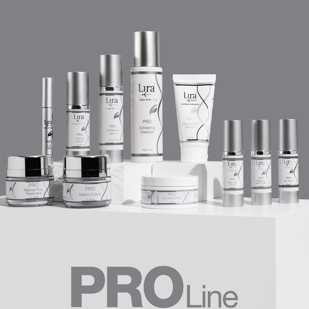 Lira Clinical PRO Retinal-Plus texture close-up showing smoothness