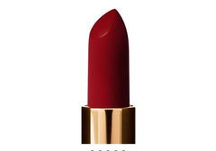Lisa Eldridge True Velvet Jazz on lips highlights creamy application and velvety finish.
