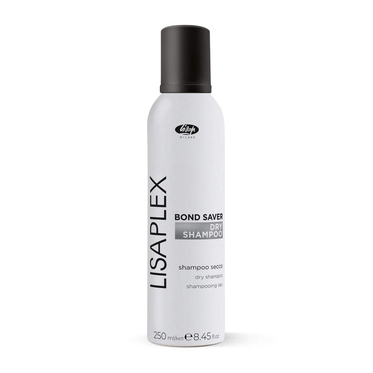 Lisap Milano Lisaplex Dry Shampoo can for instant refresh without water