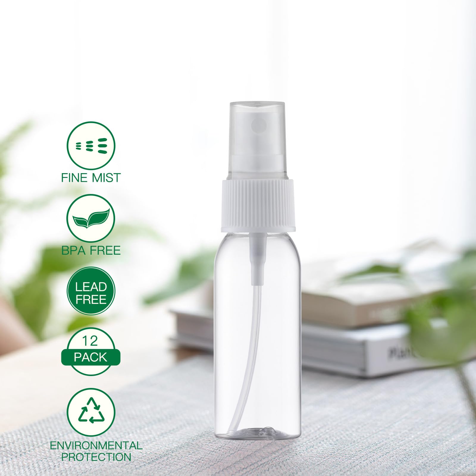 Lisapack transparent cap design helps avoid spills while on the go.