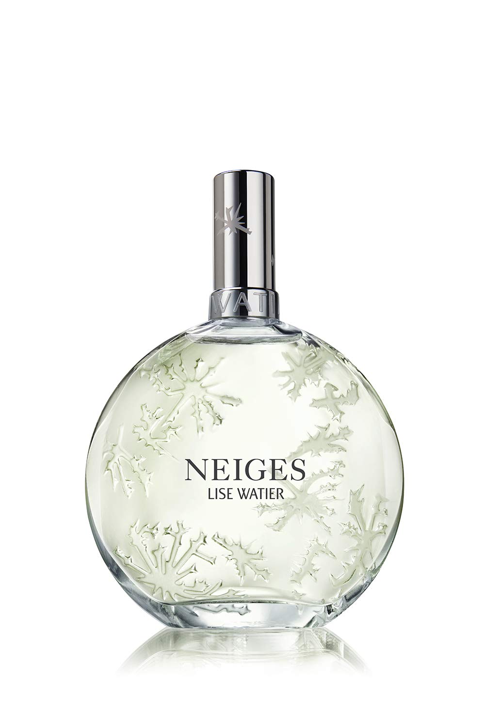 Lise Watier Neiges bottle front view for everyday wear