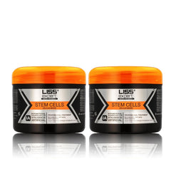 Liss Expert Stem Cells Smoothing Treatment bottle close-up, fragrance-free smoothing formula.