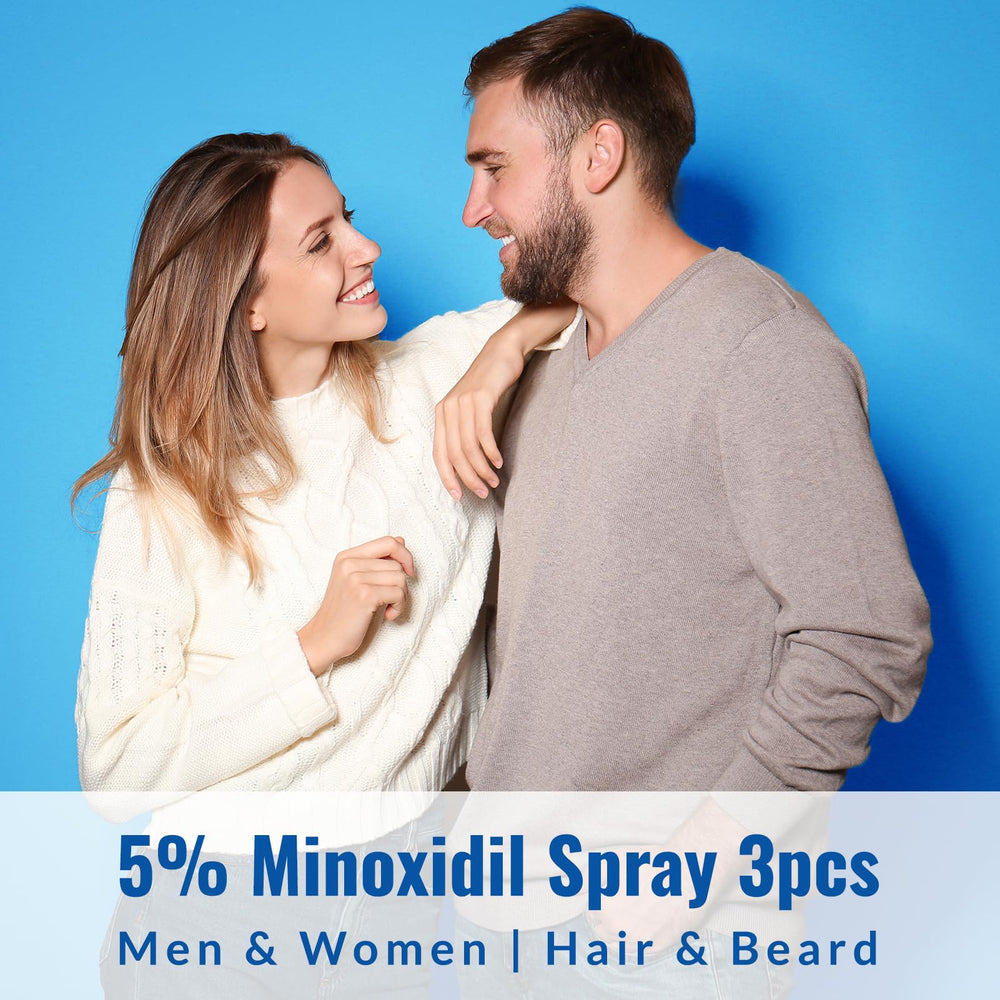 Listarfe daily-use Minoxidil routine image emphasizing consistency