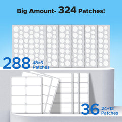 LitBear 14mm patch ideal for larger facial blemishes