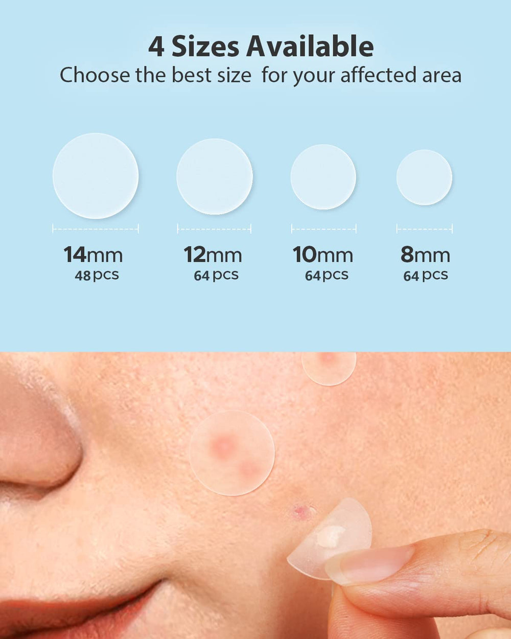 LitBear 14mm patch covers big blemishes while you sleep