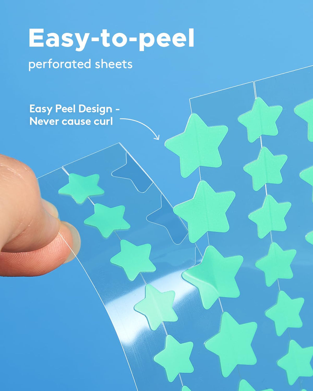 LitBear hydrocolloid patches absorb fluid and stay in place