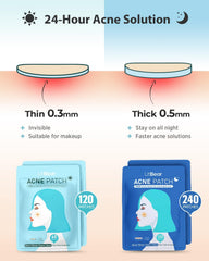 LitBear night patch heavy-duty for overnight zit shrink and absorption