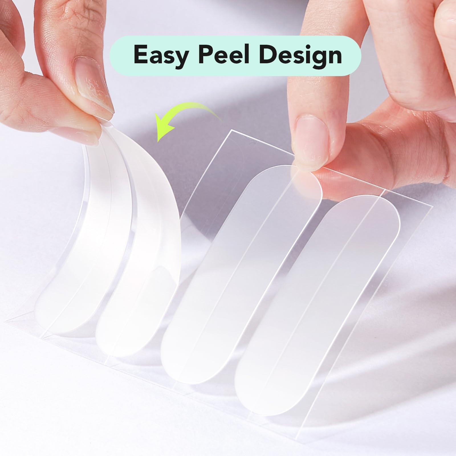 LitBear oval patch offering flexible coverage for curved facial zones