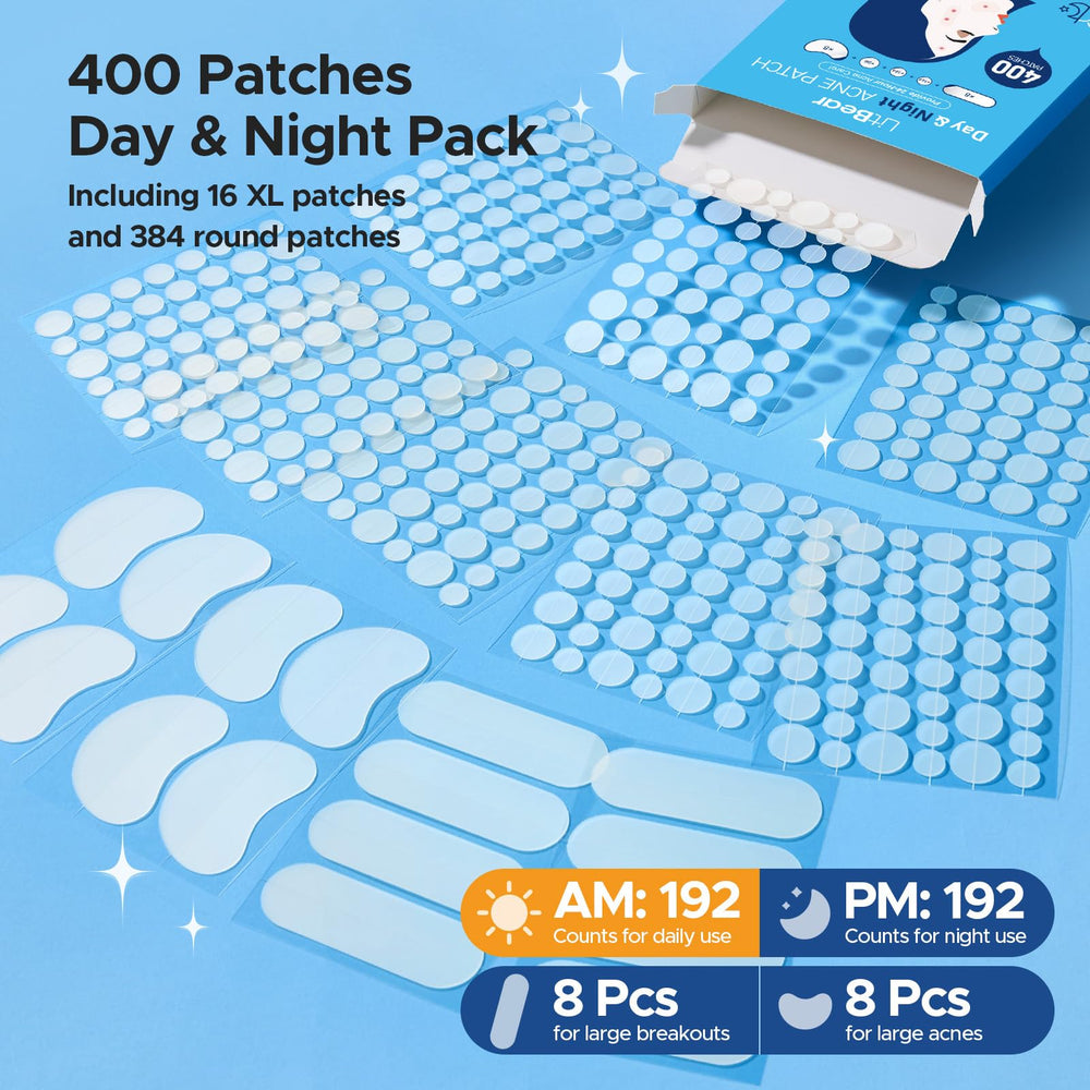 LitBear patch 60x20 rectangular covers larger areas for overnight protection.