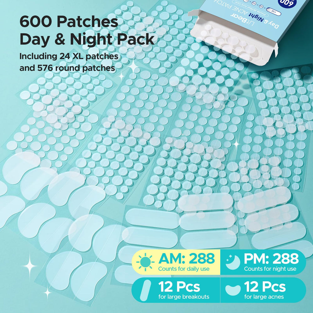 LitBear 26x38mm patch for large blemishes and extended coverage