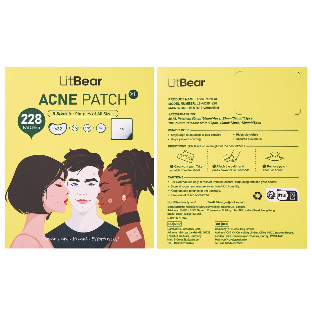 LitBear packaging clearly lists counts and sizes for easy selection.