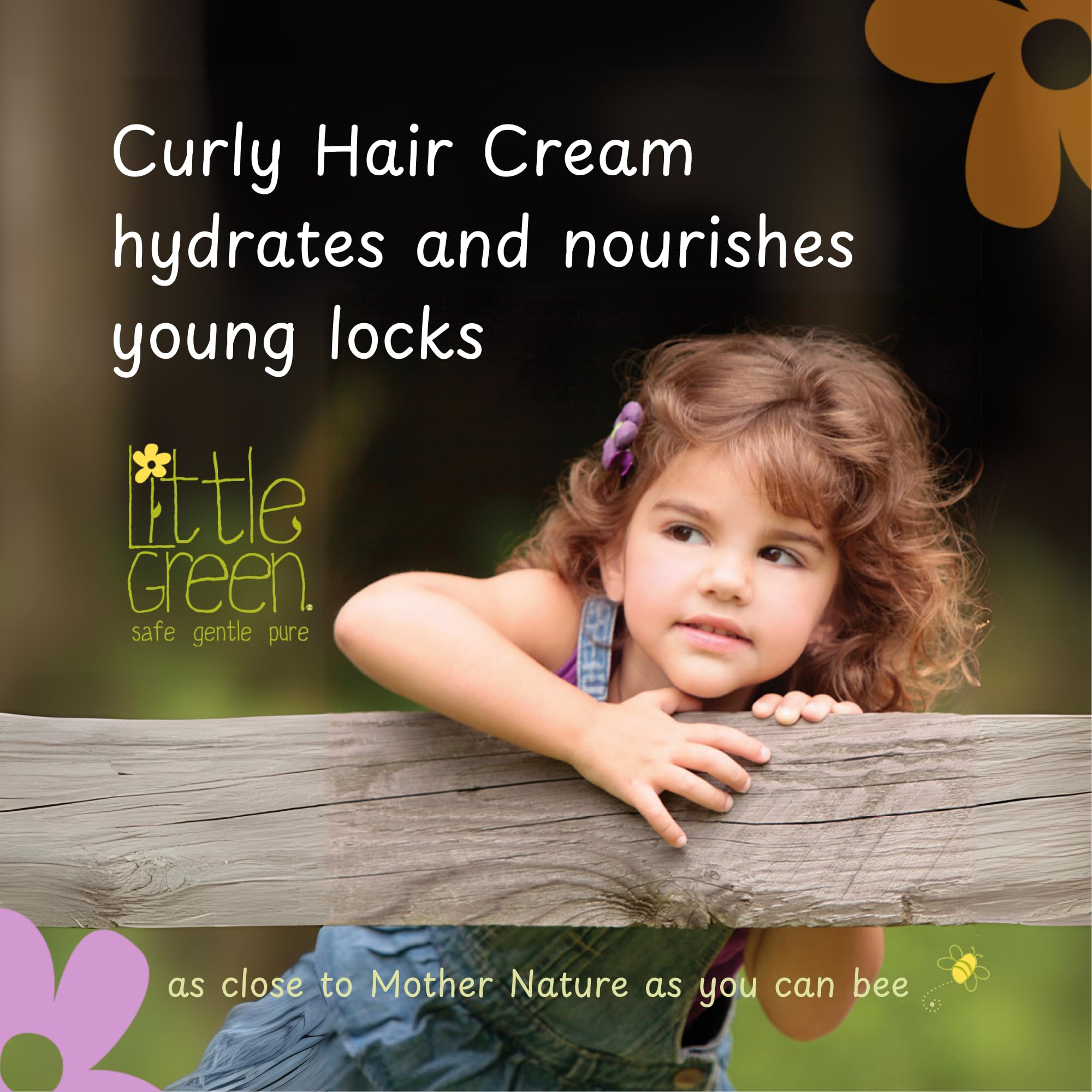 Little Green product packaging highlighting hypoallergenic formula for children.