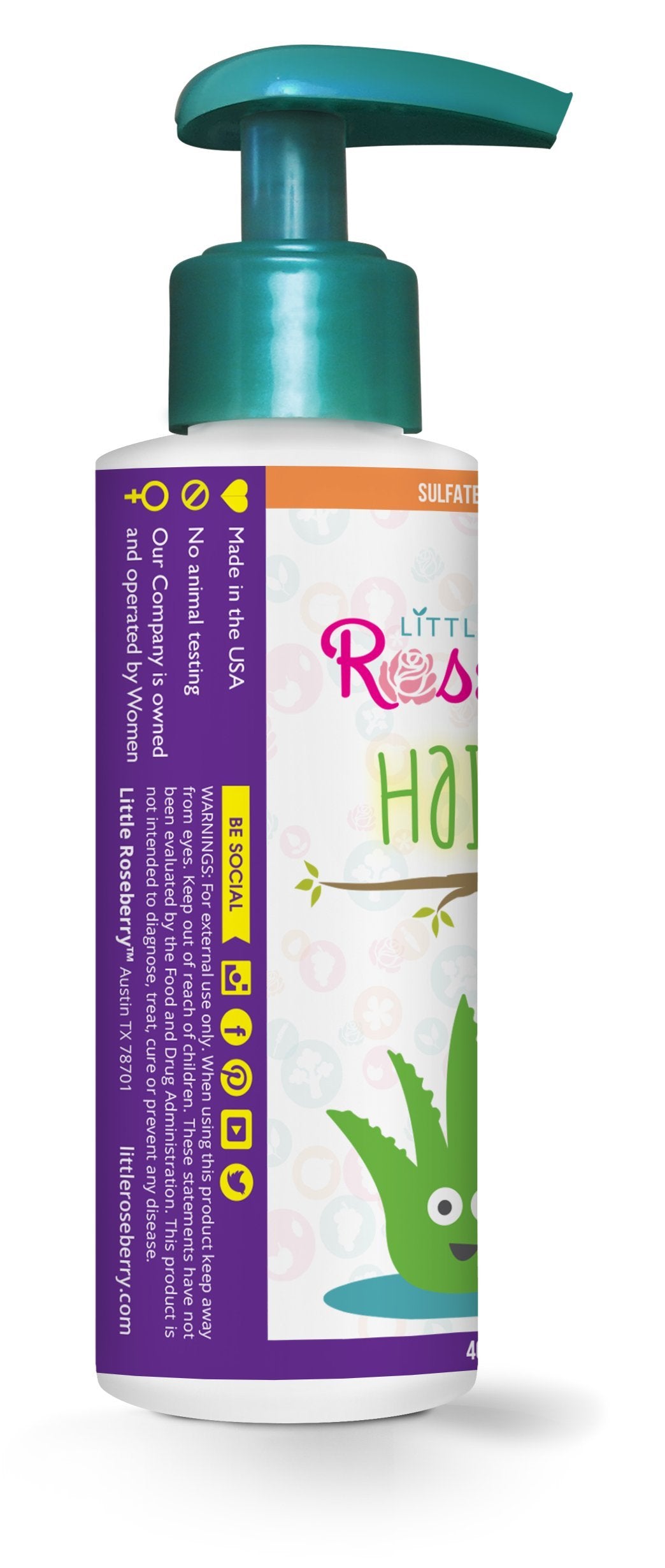 Two-pack in use during a kid's styling routine with Little Roseberry.