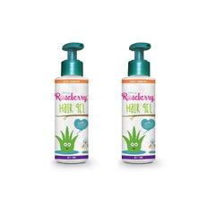 Little Roseberry kids hair gel 2-pack bottles for quick styling.