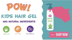 Little Roseberry Hair Gel pump application for easy, mess-free styling.